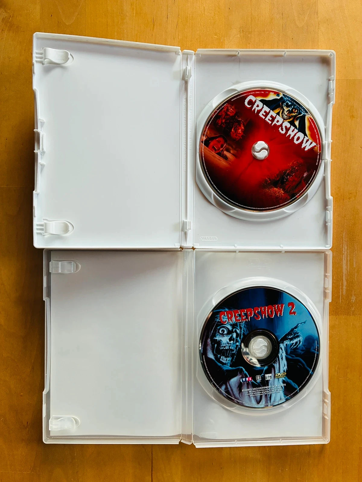 Lot 2 DVD Creepshow 1 en 2 Stephen King George A. Romero. – photo 2